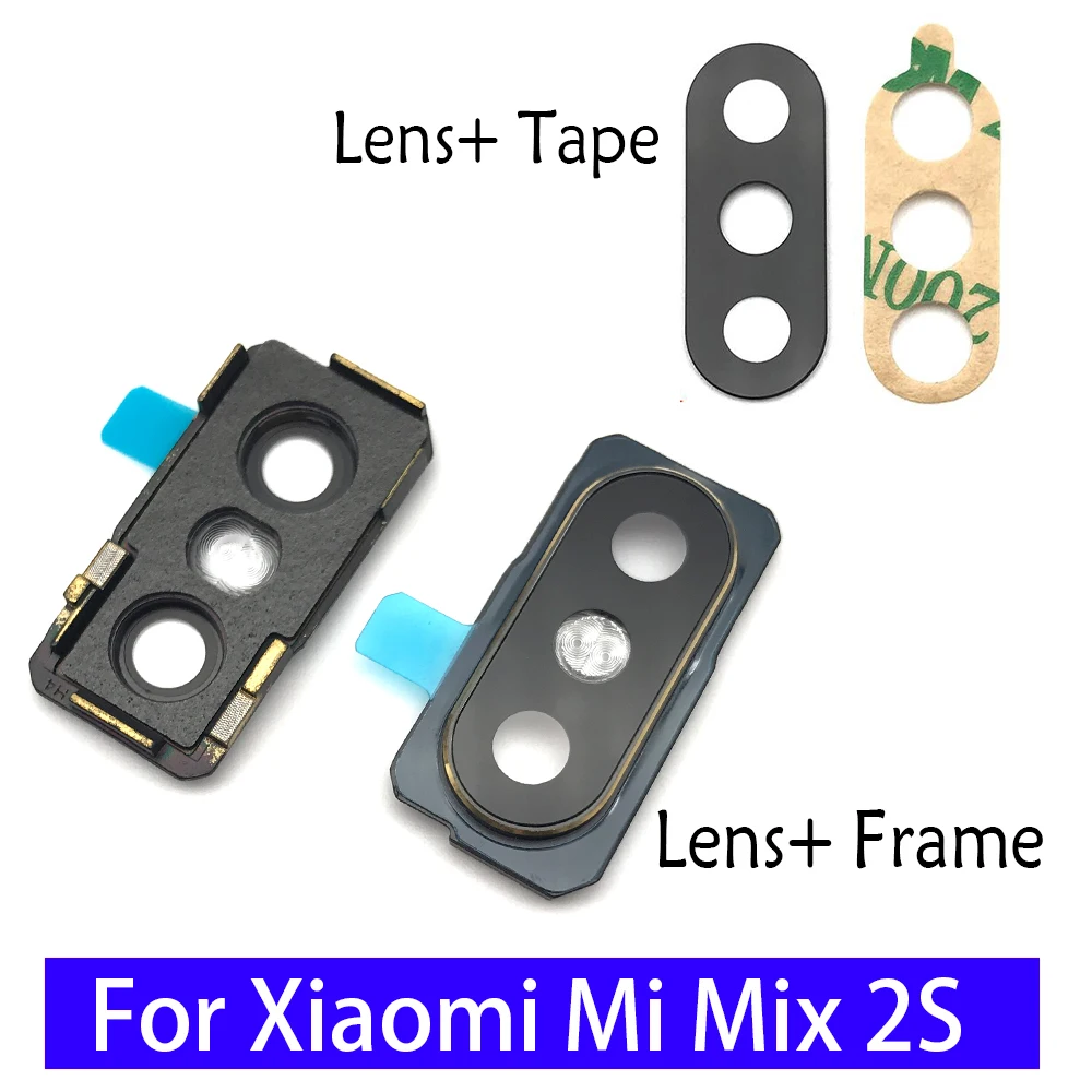 

Back Rear Camera Glass Lens Circle Cover With Adhensive For Xiaomi Mix 2S Xiomi Mobile Device Housings Smart Device Housings