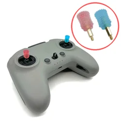 1Pair Remote Controller Joystick Thumb Stick Ends Rocker Control Lever Anti-slipping Cap for DJI FPV RC 2/RC 3 Drone Accessories