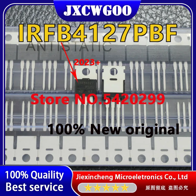 10-30-50 Uds IRFB4127 IRFB4127PBF TO220 MOSFET 200V 76A TO-220 100% nuevo original importado