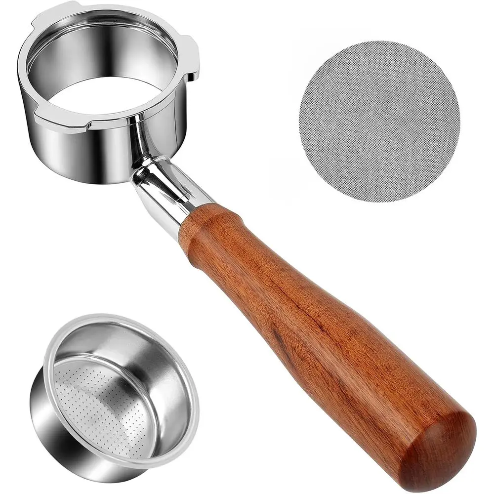 

Держатель фильтра Bottomortailter 51 мм, CM5418, с 3 креплениями, совместимый с Puck Sn 51 мм, из нержавеющей стали, с фильтром