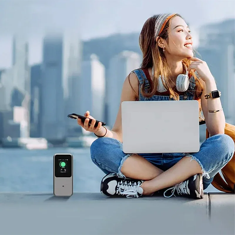 ZTE 5G Portable WiFi U50 Pro 10000mah 27W Fast Charge WiFi 6 3600Mbps Mobile Hotspot 5G Router Sim Card Slot MU5120