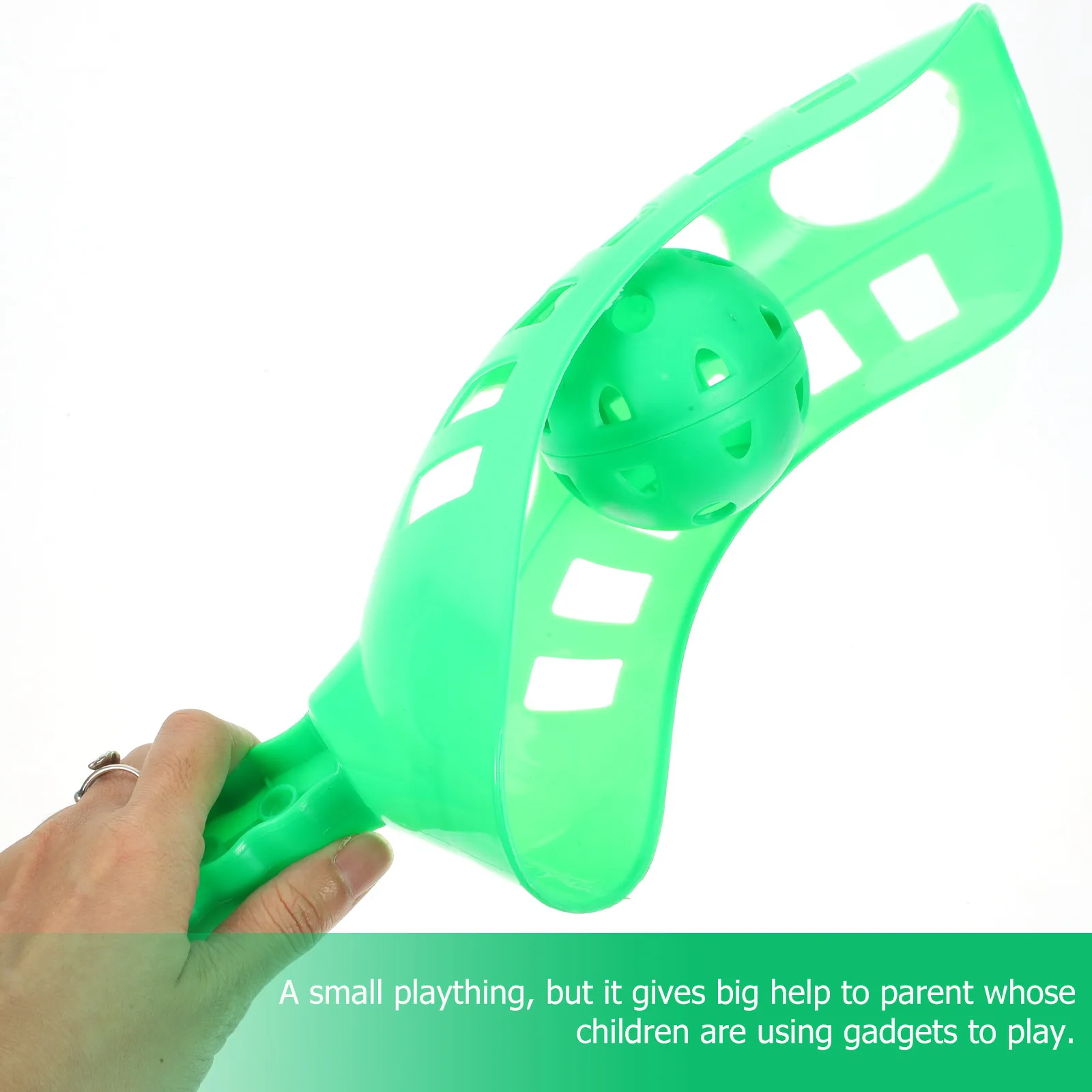 1Set Catch Ball Game Interactive Scoop Ball Catcher Outdoor Throwing Game Children Sports Launcher Parent Kids Play