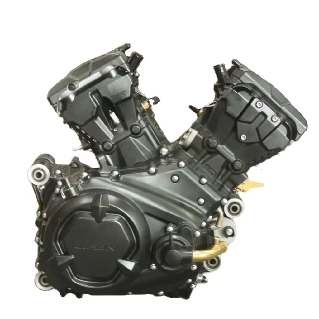 

Lifan Cheap Motorcycle Engine V600 2 Cylinder V-shaped Engine Electric 4 Stroke for oline Cargo Motorcycle