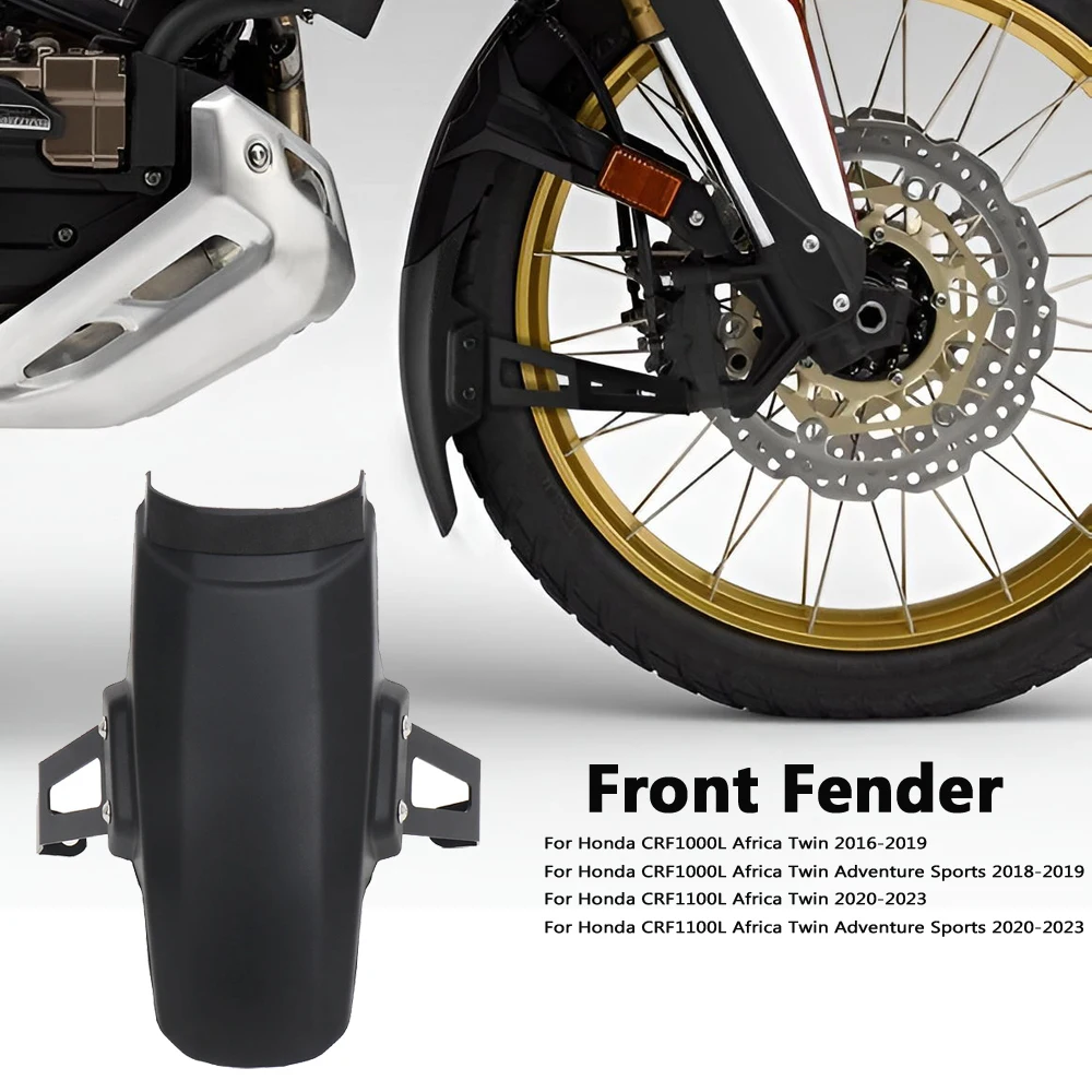 Front Fender CRF1000L Africa Twin Adventure Sports Mudguard ABS Extenda Mud Guard For Honda CRF1100L AFRICA TWIN ADVENTUE SPORTS