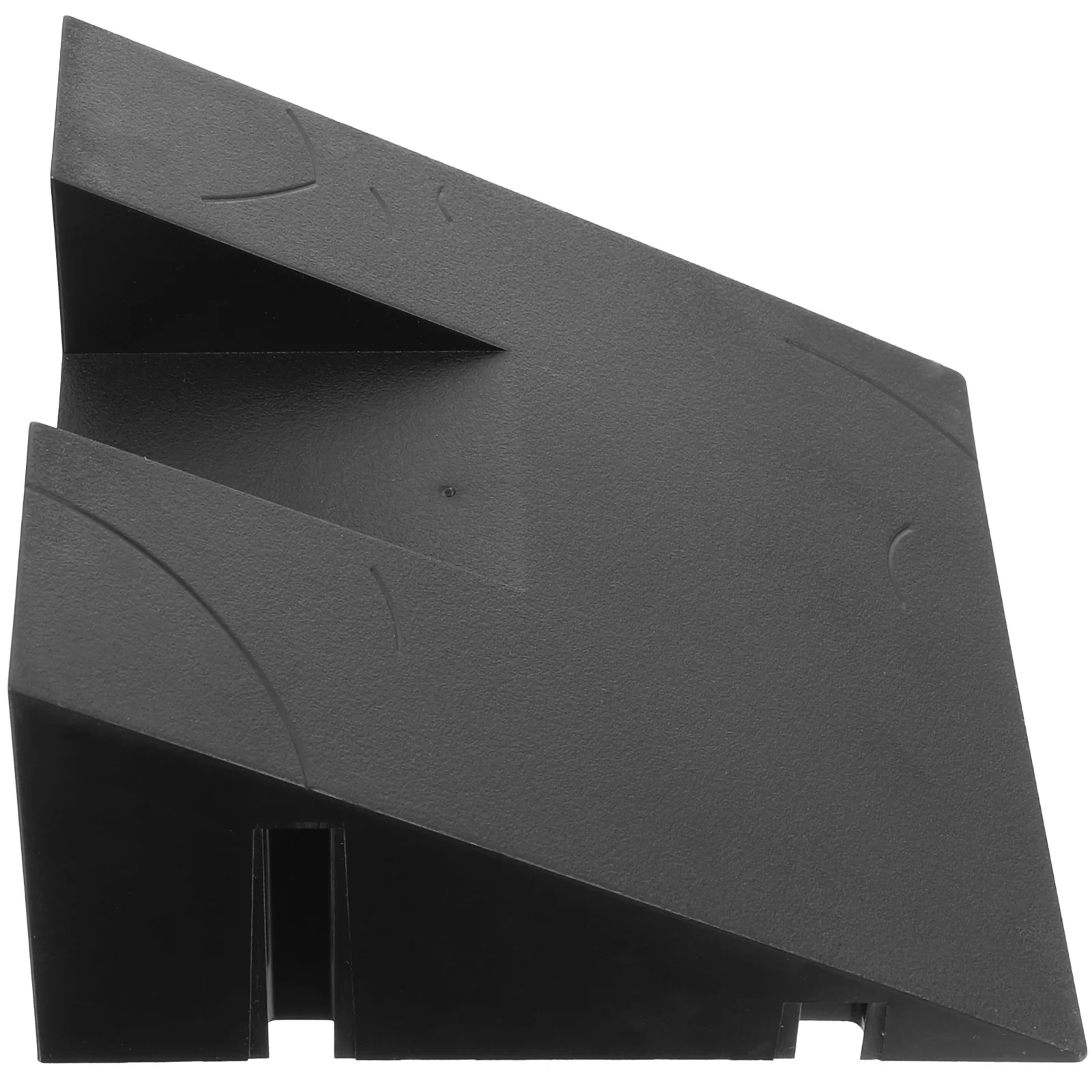 1pc Finger Skateboard Plastic Ramp Parts For Kids, Fingerboard Training Props, Mini Skate Park Obstacle Set, Child Game