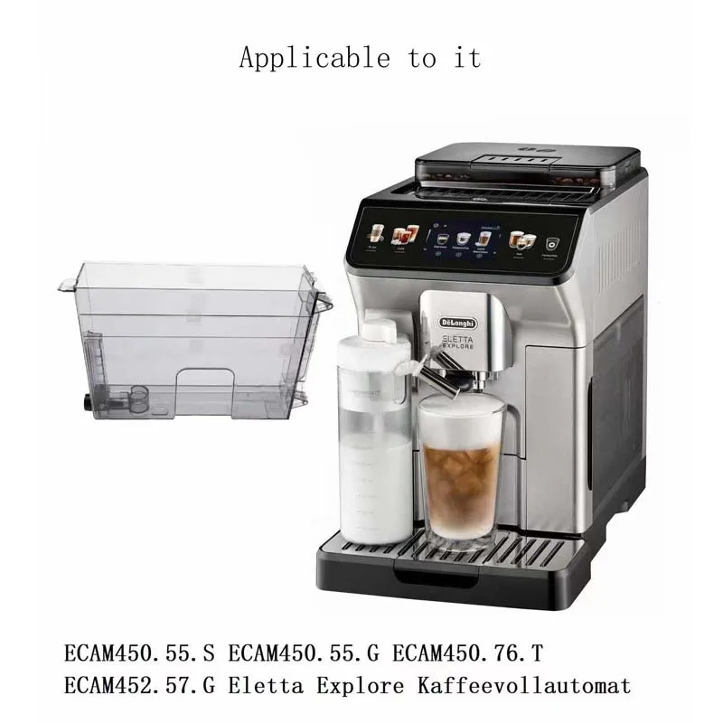 Suitable for Delong Fully Automatic Coffee Machine (ECAM450.55.S/ECAM450.55.G/ECAM450.76T/ECAM452.57.G) Water Tank Accessories