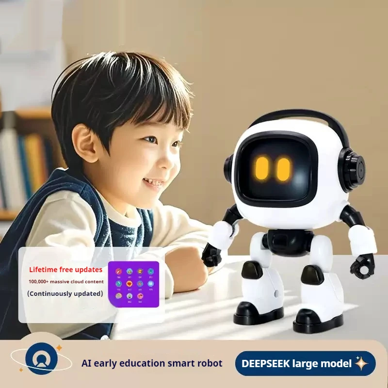 DeepSeek AI Robot d'éducation précoce compagnon Intelligent illumination éducative jouets de bureau pour enfants cadeaux