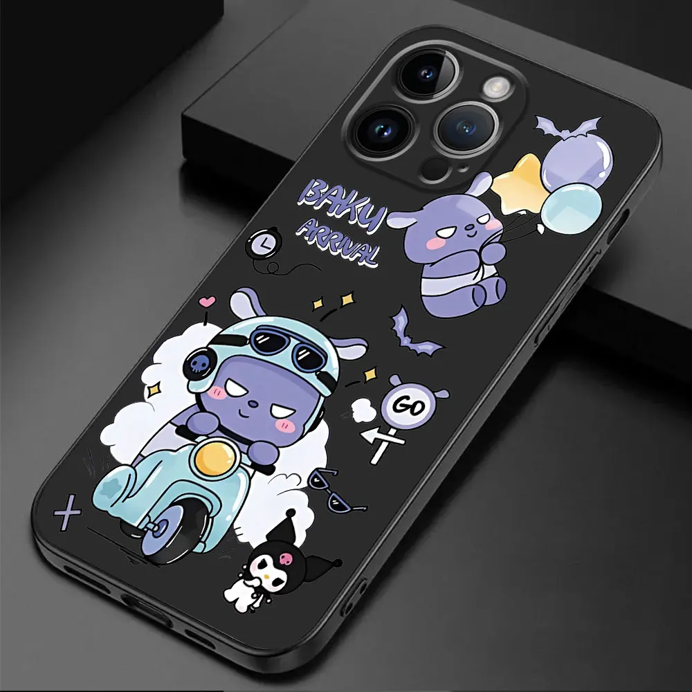 Sanrio Kuromi Hello Kitty Case for Motorola Moto Edge 40 Pro G9 Plus Edge 30 Neo G200 5G Edge 20 Pro One Fusion Plus Cover image 4