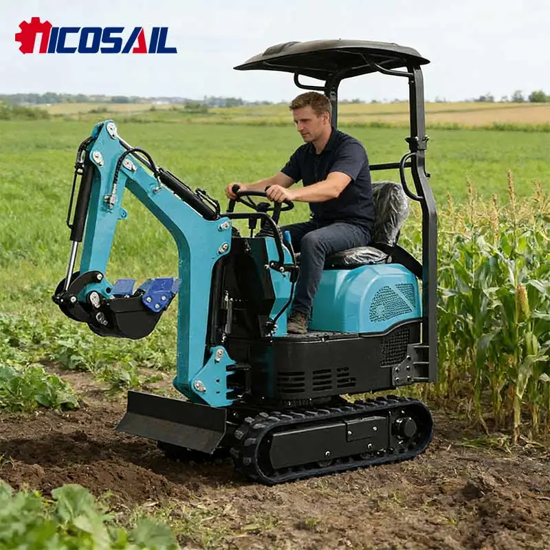 

Industrial Mini Excavator - Crawler Design, EPA/EUR5 Certified for Animal Husbandry & Farm Projects