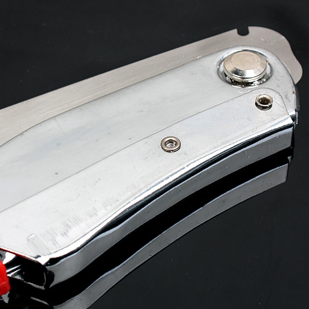 Piła do drewna ze stali manganowej, nóż do przycinania drzew owocowych na zewnątrz, piła, składana piła ogrodowa ręczna