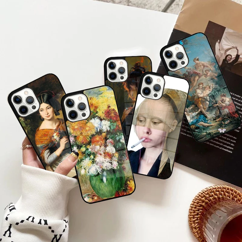 Ceiling at Versaille Renaissance Painting Phone Case Magnetic for iPhone 15 16 14 13 Pro Max 11 12 Mini Magsafe Wireless Cover