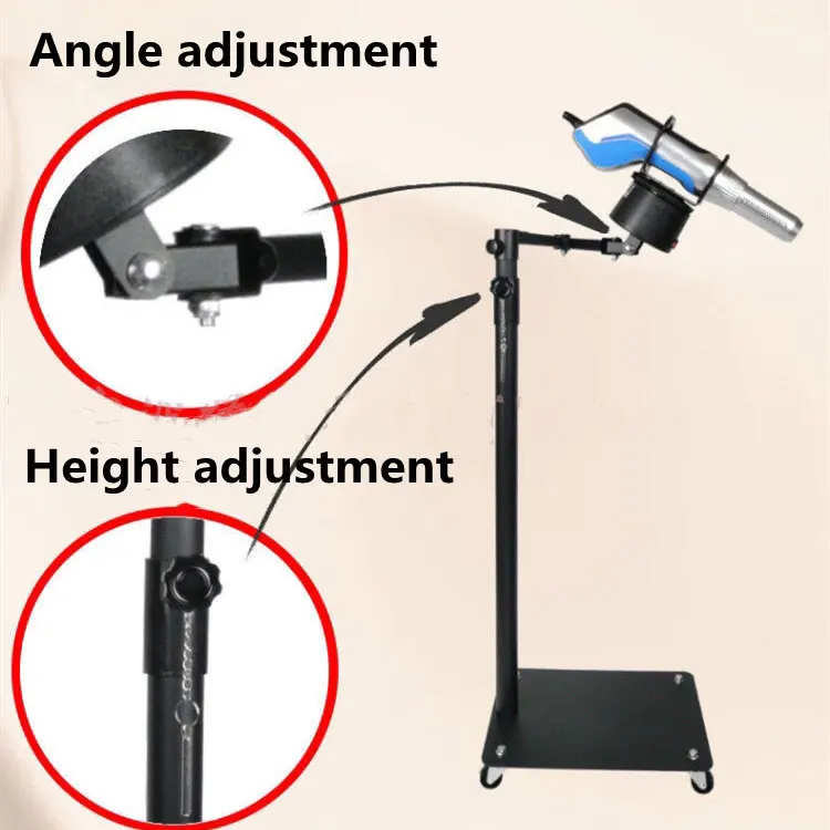 Imagem -02 - Suit Iteracare Wand Holder Rodas Dobráveis Suporte Ventilador Automático Móvel Terahertz