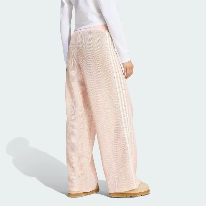 Adidas Four Seasons Women's Clover Light Pink Street Sweatpants, Trousers for Women Training & Daily Wear KY2037