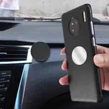 2-20Pcs 30mm Metal Plate Iron Sheet Self-Adhesive Sticker for Magnetic Car Phone Holder Metal Plate Magnetic Bracket Accessories