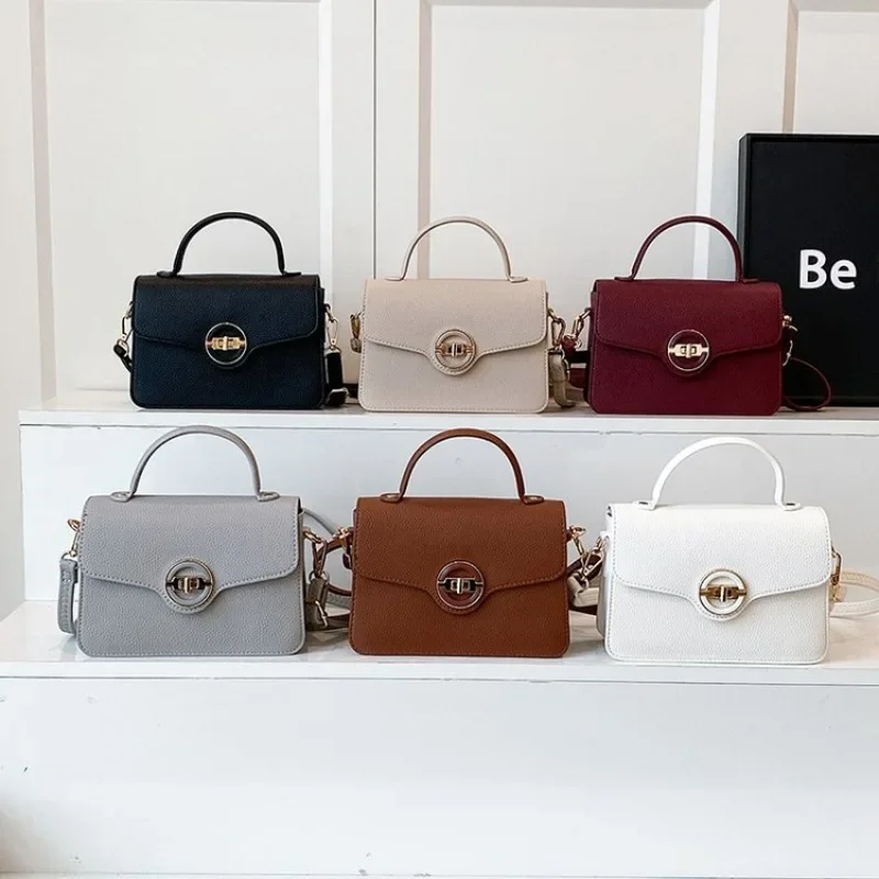 

Commuter Style Diaper Bag Women Vintage Elegant Handbag Leather Shoulder Crossbody Purse Tote Messenger Shopper Designer