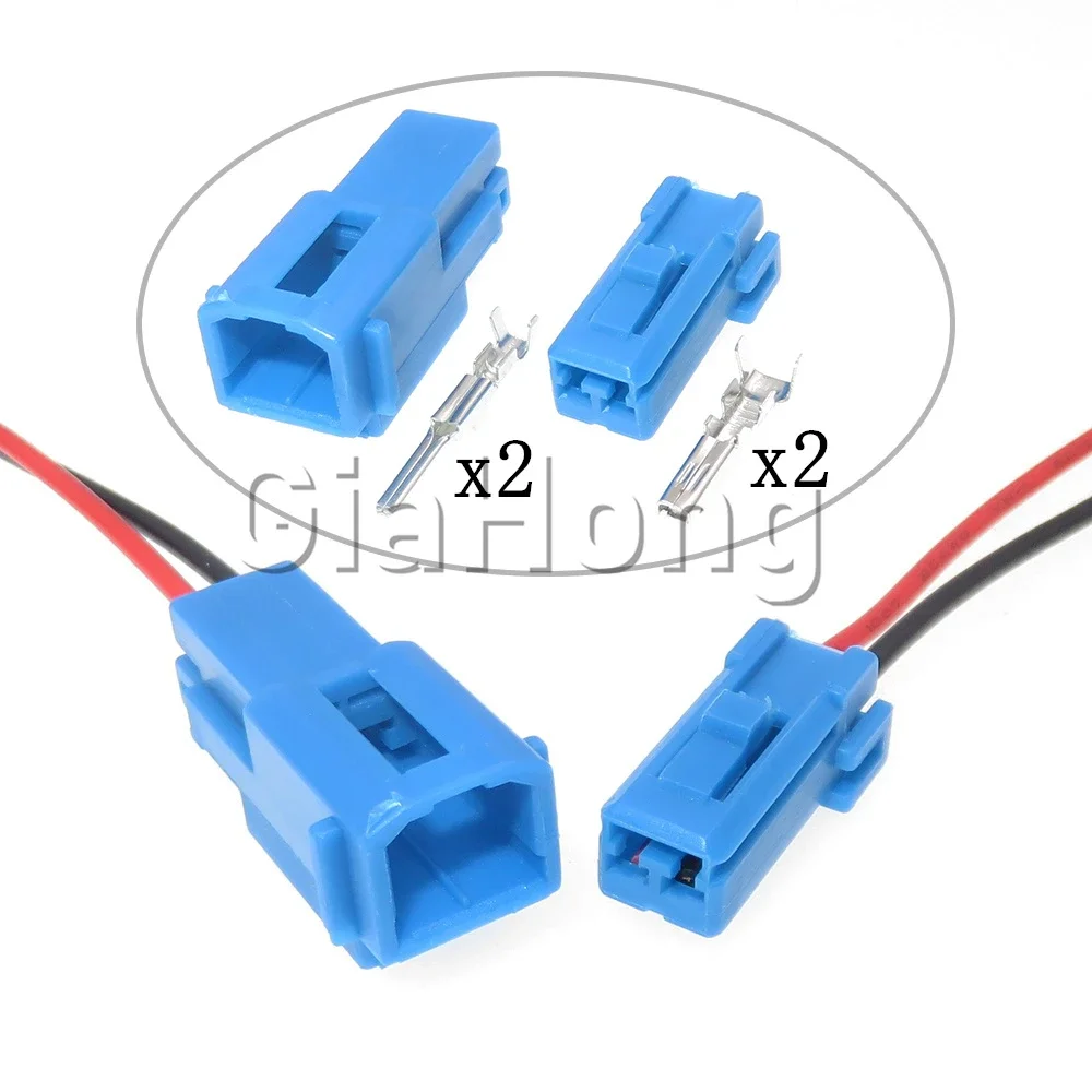 1 Set 2 Ways AC Assembly Auto Parts 174463-1 174463-5 Car Audio Electrical Connectors Auto Tweeter Speaker Unsealed Wire Socket
