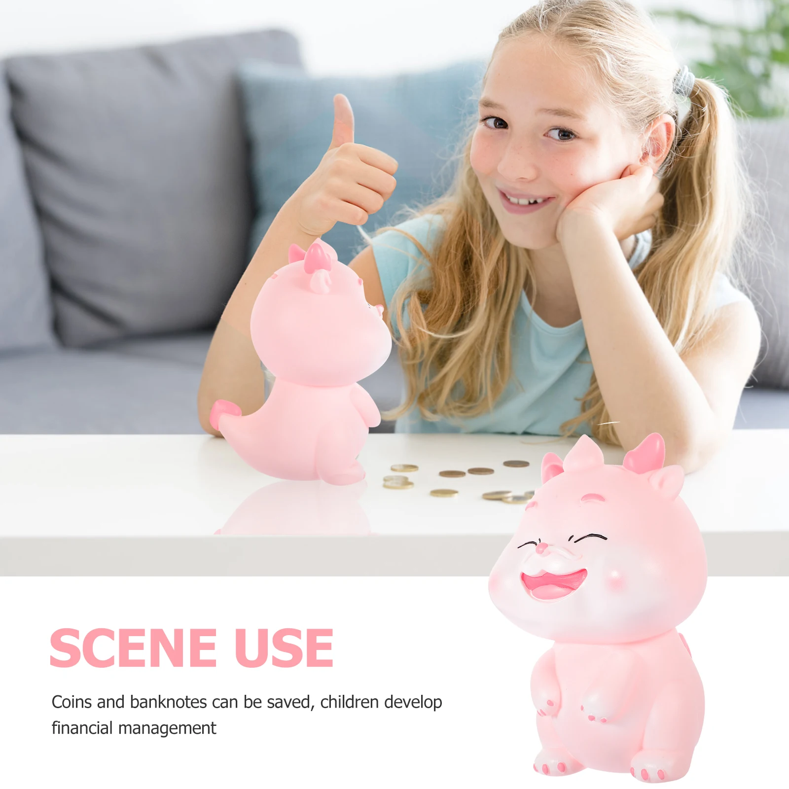 

Children's Piggy Bank Decorations Childrens Safe Vinyl Money Toy Banks