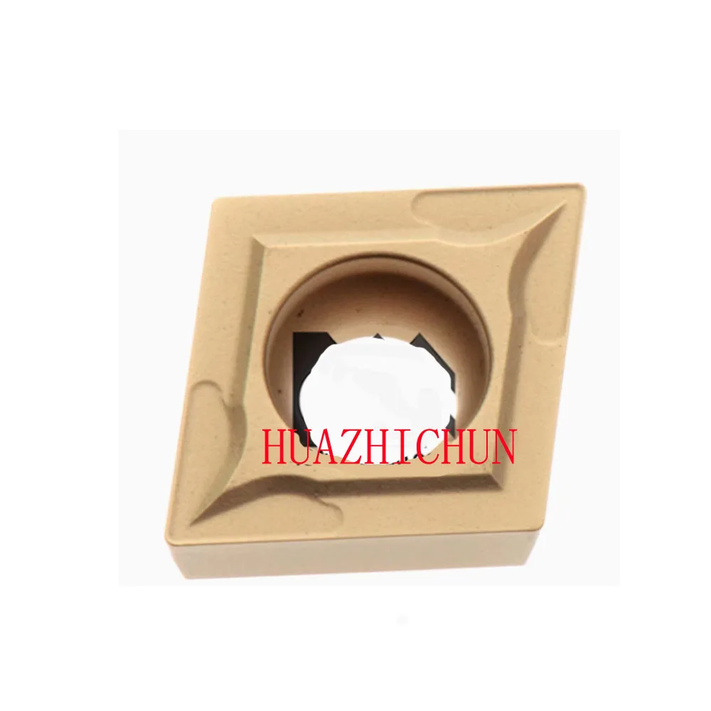 

HUAZHICHUN CCMT120404 UE6020 MC6025 MC6015 MC6125 Carbide Inserts Milling Cutter Tool