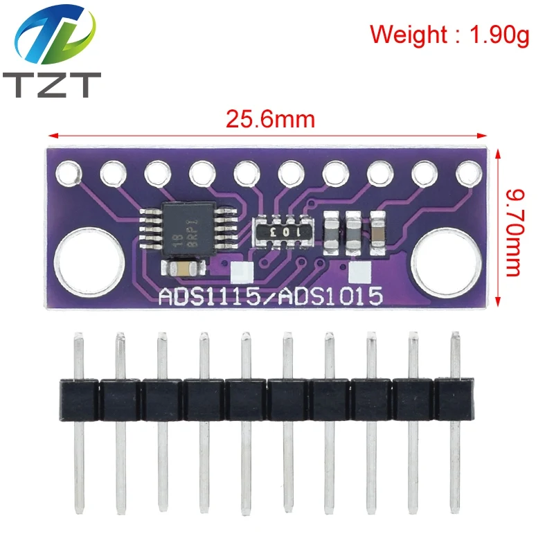 1PCS ADS1015 12 Bit Precision Digital Converter ADC Module Development Board For Arduino