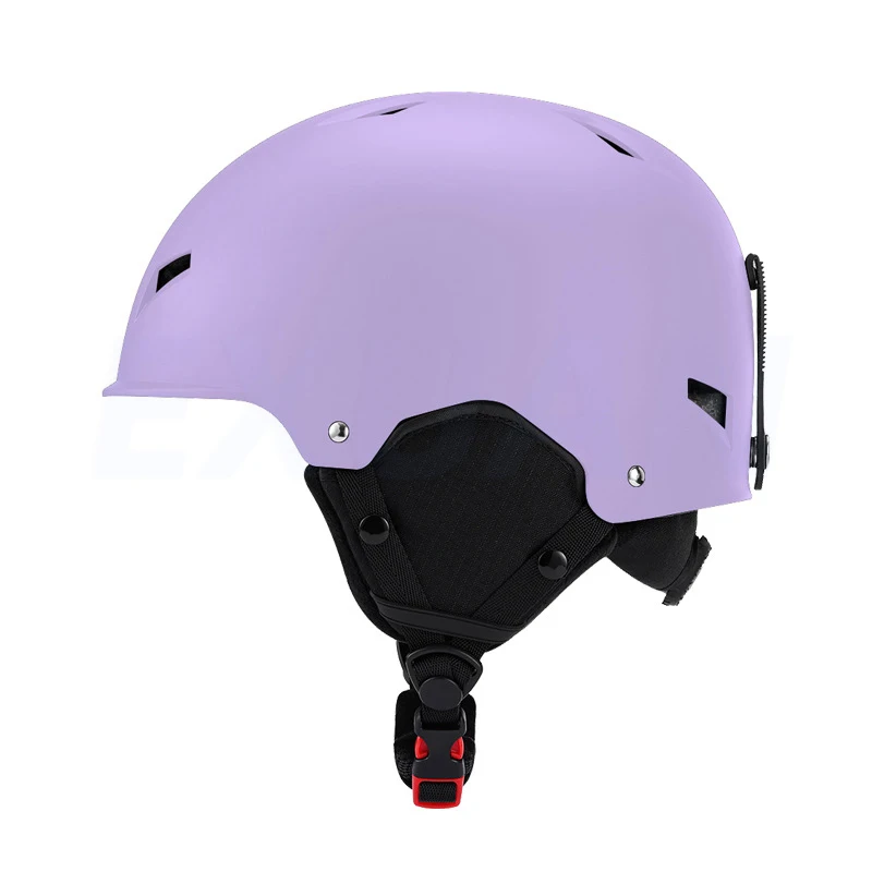 Casco da sci sportivo ABS maschio e femmina adulto Isolamento termico integrato Casco da sci e pattinaggio su ghiaccio Casco da neve Casco di sicurezza