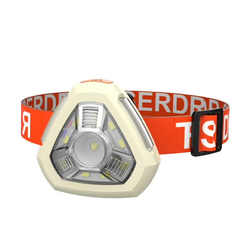 Rechargeable LED Headlamp Flashlight Ultra-Light White Light Emergency Fishing Climbing Lamp Support for Outdoor Activities