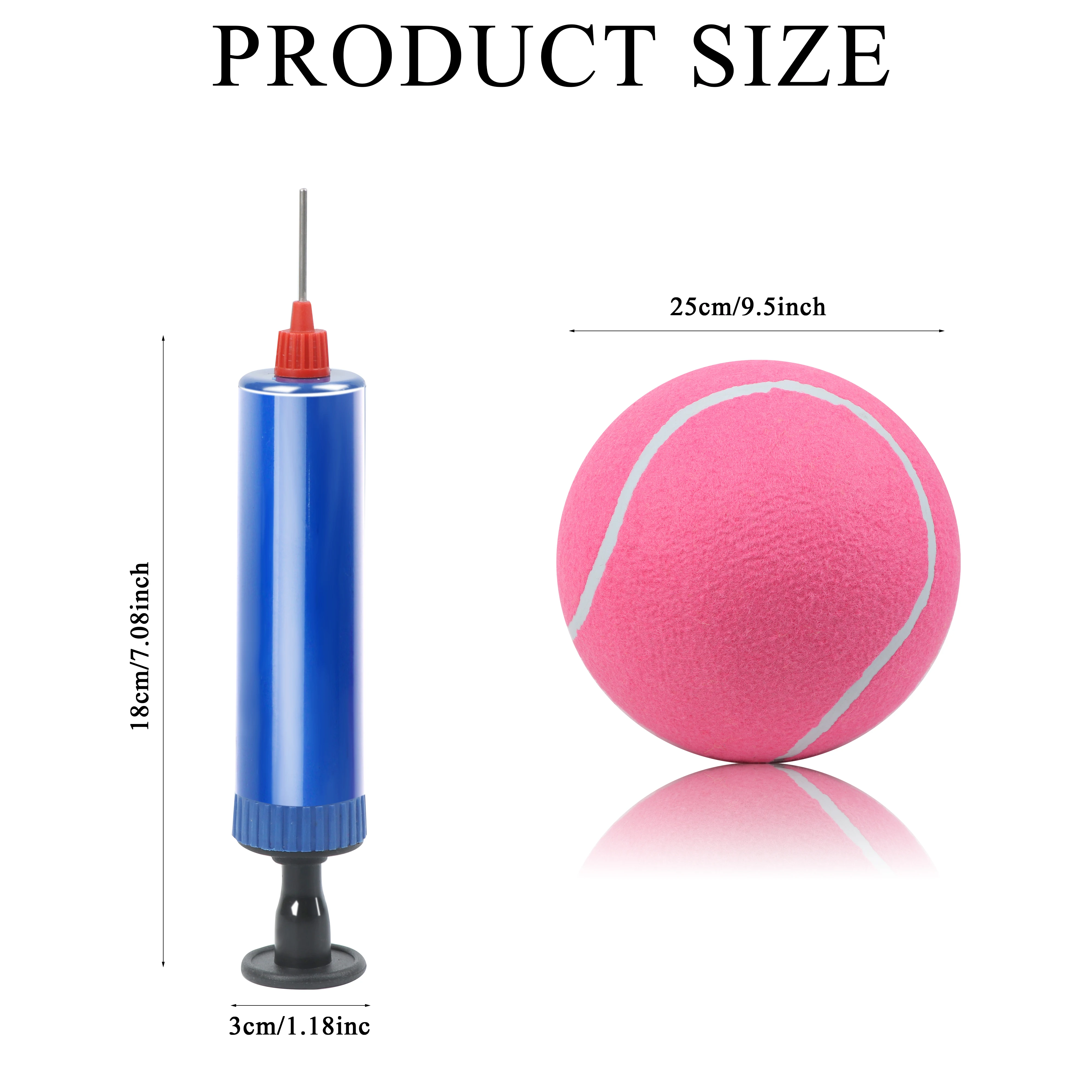 Mini Portable Manual Air Pump PVC Football Basketball Air Needle Patting Ball Pet Toy Ball Air Pump