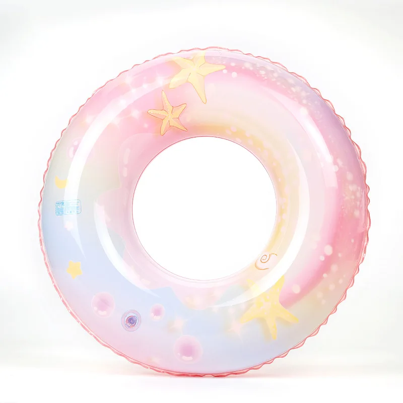 Wholesale adult swimming ring Women\'s water outdoor inflatable floating ring Thickened life ring Children\'s swimming ring