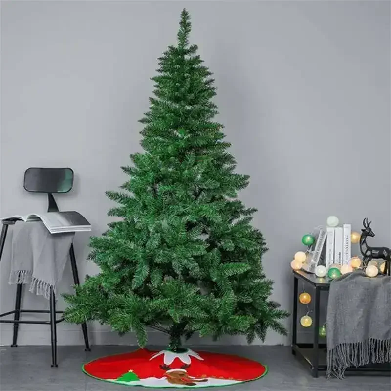 

PVC Large 120/150/180/210CM Encryption Artificial Green Tree Christmas Party Hotel Scene Outdoor Decor Living Room Decoration