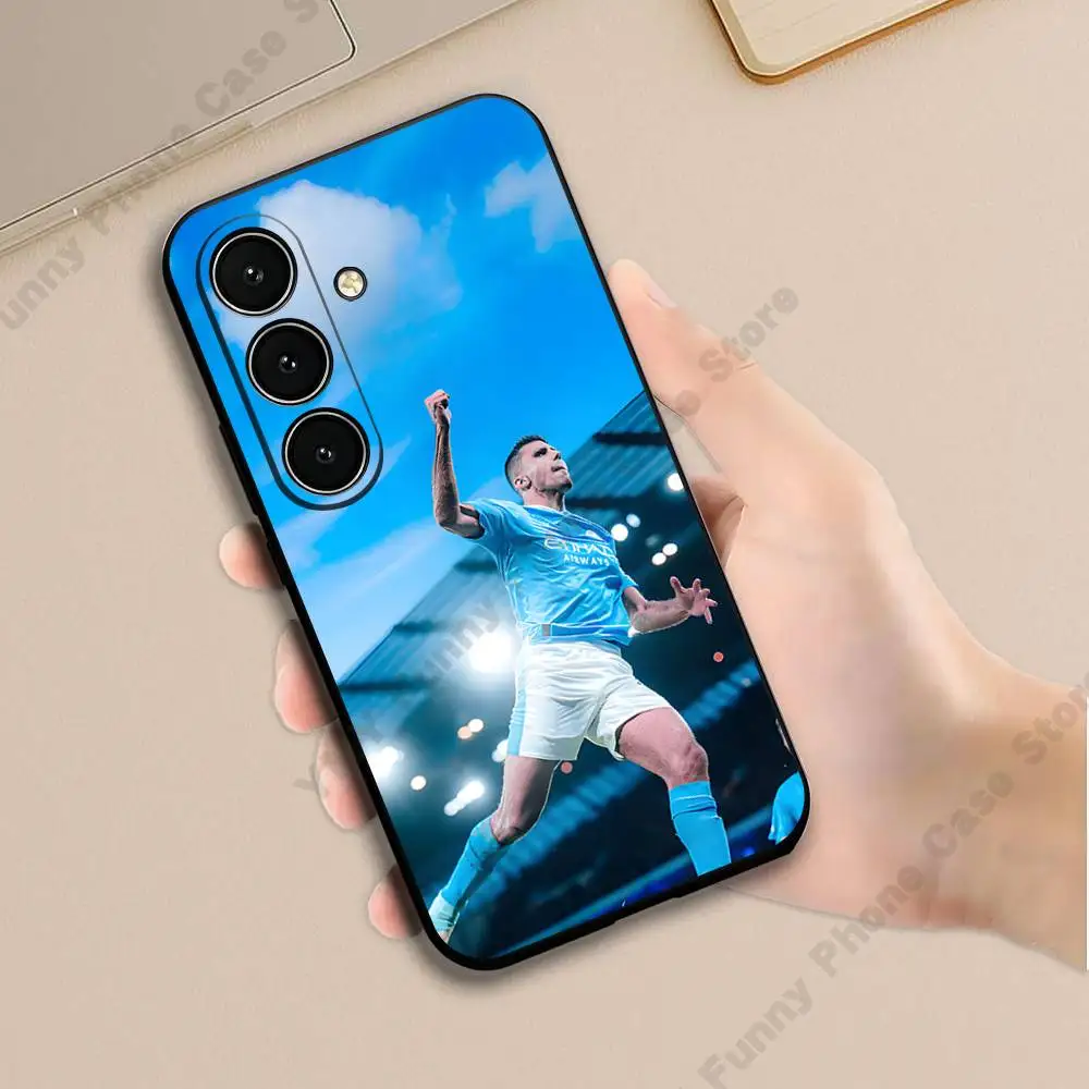 Spain Football R-Rodrigo Silicone Case For Samsung S25 24 23 22 21 20 Plus Ultra 5G Lite Shockproof Cover