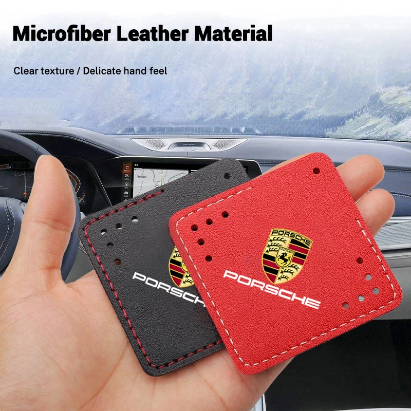 Car Fragrance Aromatherapy Tablets Air Freshener For Porsche Cayenne Panamera Macan 911 718 Taycan Boxster Cayman 918 Pajun