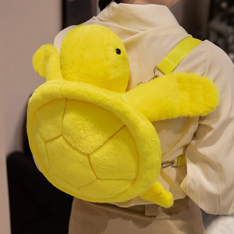 40 cm Cartoon Nette Schildkröte Plüsch Puppe Rucksack Weiche Hohe Qualität Bunte Schildkröte Plüsch Spielzeug Hause Dekoration Geschenk Für Kinder