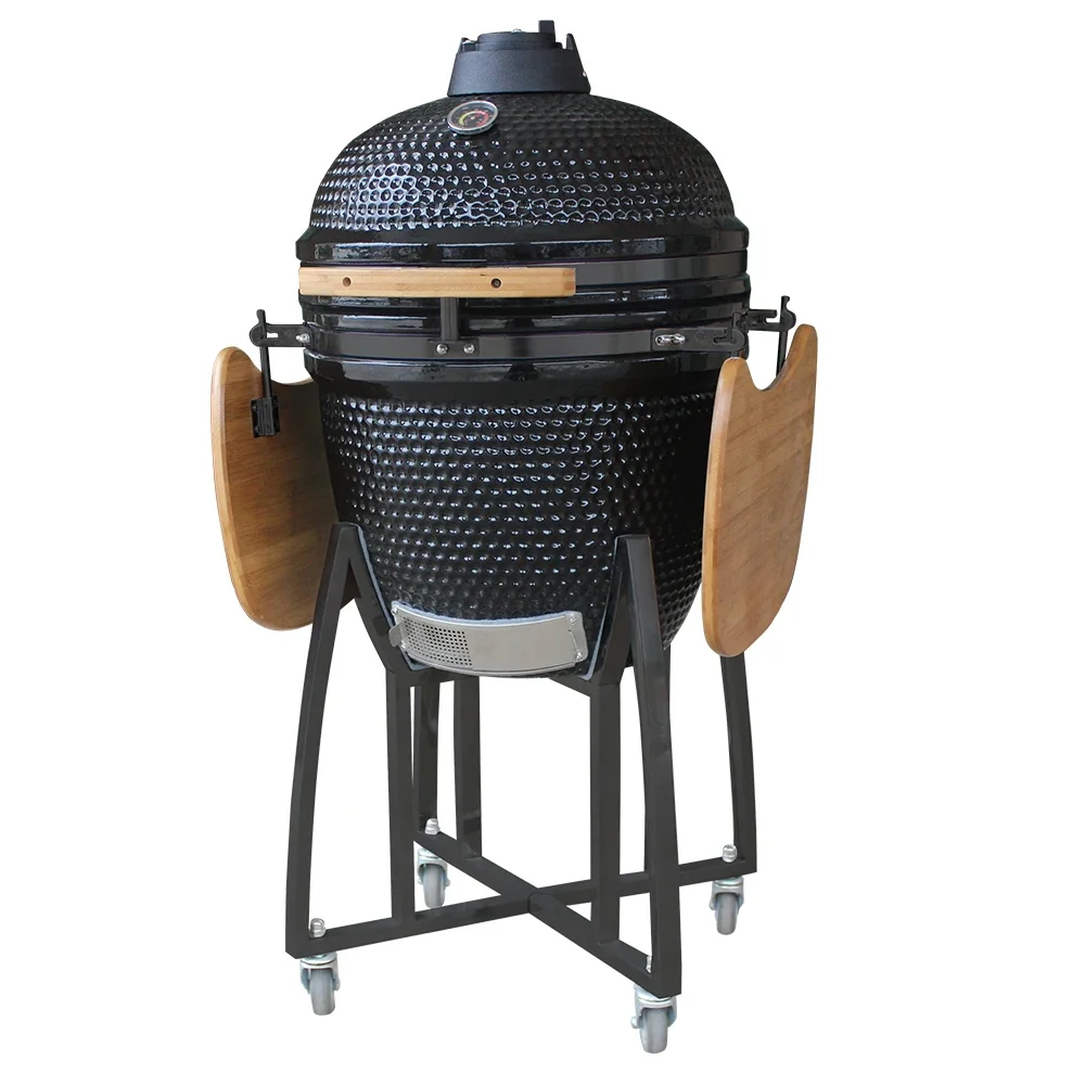 AUPLEX OEM Green Egg Bbq Kamado Joe Grill 21 inch Kitchen Charcoal barbecue grills BBQ Kamado Outdoor