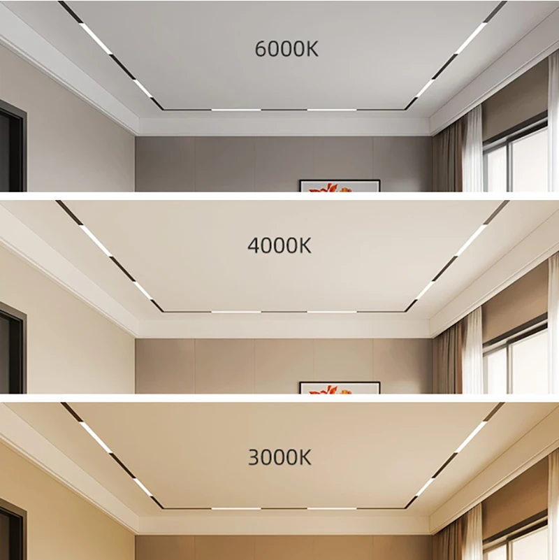 Tuya dimmalbe led schienen leuchte kompletter satz 360 ° einstellbare cob schienen beleuchtung für bekleidungs geschäft küchen schienen leuchte – Detail 12
