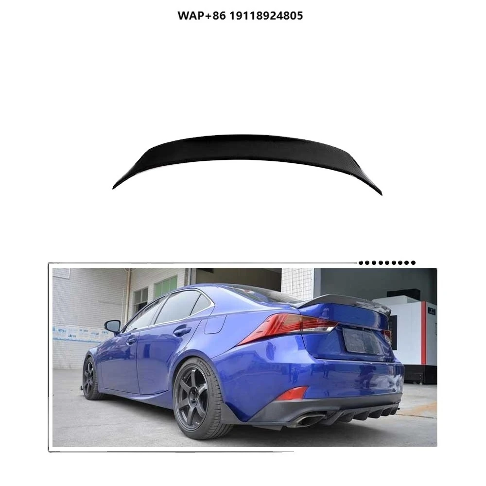 

Carbon Fiber Rear Spoiler for XE30 IS250 IS300 IS350 2014-2020