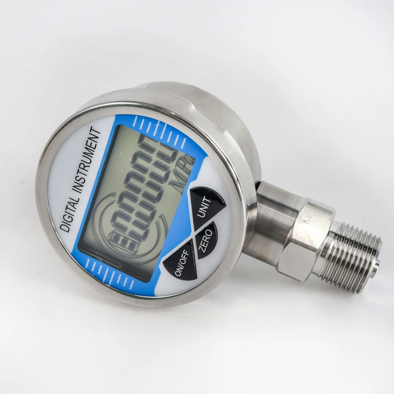 high-precision digital display positive and negative pressure vacuum pressure gauge 60mpa M20*1.5