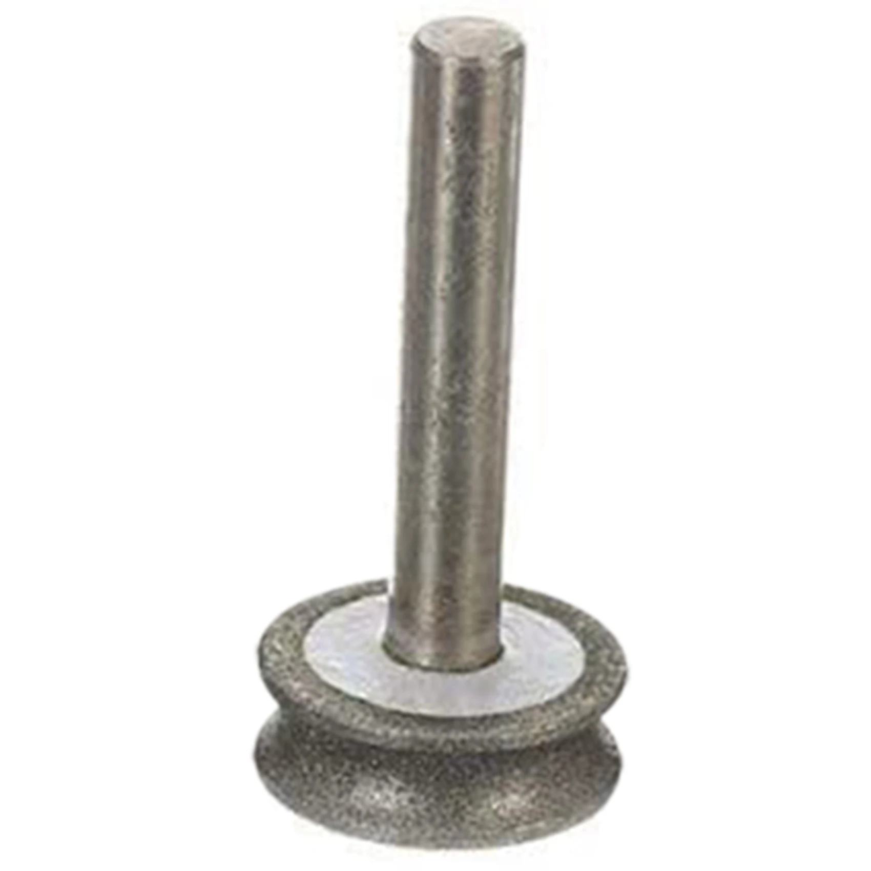 Muela de diamante para avión de vidrio, Chaflán de borde recto, vástago de 6mm, 4mm