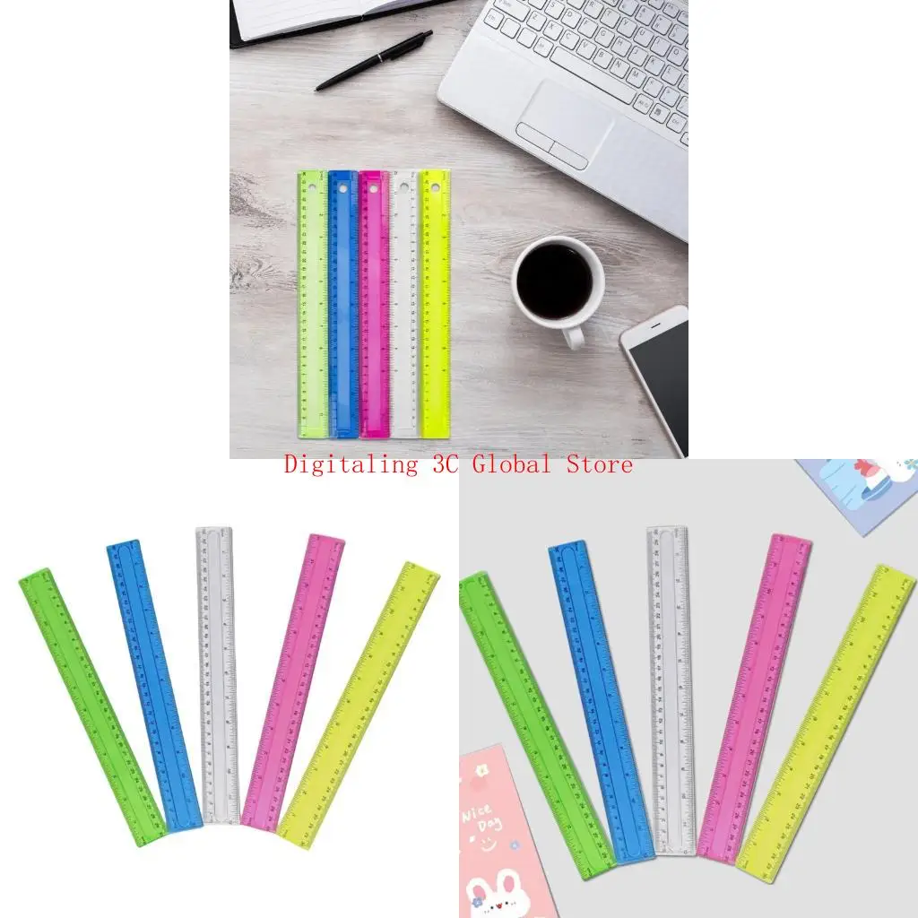 Règle claire colorée