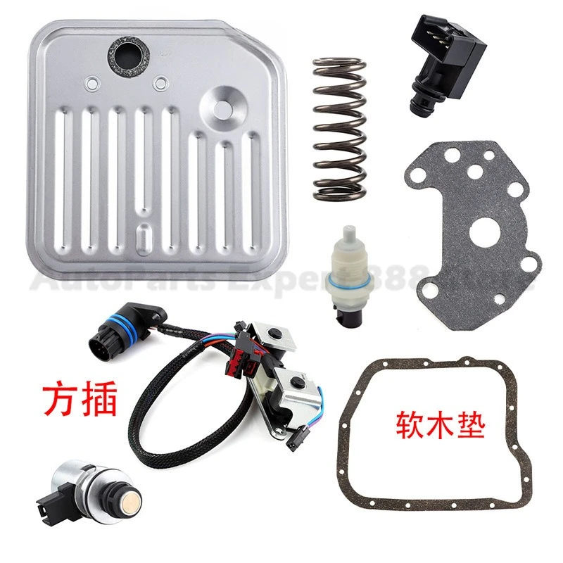 Para Dodge Jeep 8 Uds juego de sensores de solenoide de transmisión para 42RE A518 A618 A500 44RE