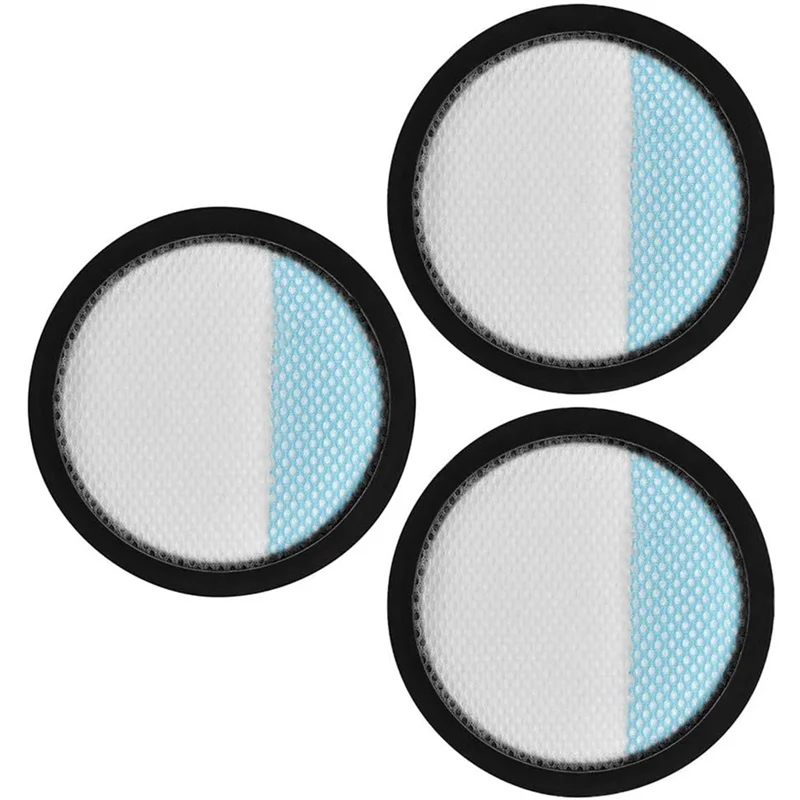 3 Pack Washable Filter Replacement for Ryobi 18V 1+ Cordless Stick Vacuum Cleaner PCL720 PBLSV716 A32SV720N