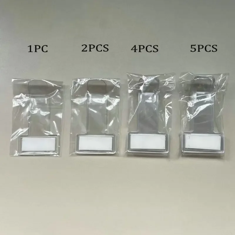 Car Windshield Sticker 1/2/4/5/10PCS Plastic Car Styling Parking Ticket Holder Car Fastener Card Holder Mounting Fastener Organi image 6
