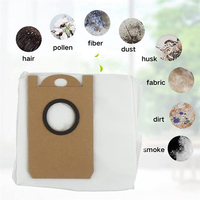 ABBZ-Vacuum Dust Bag For IMOU RV1 Pro/RV1 Pro Max Spare Parts Large Capacity Dust Bag Household Cleaning Replacement Parts