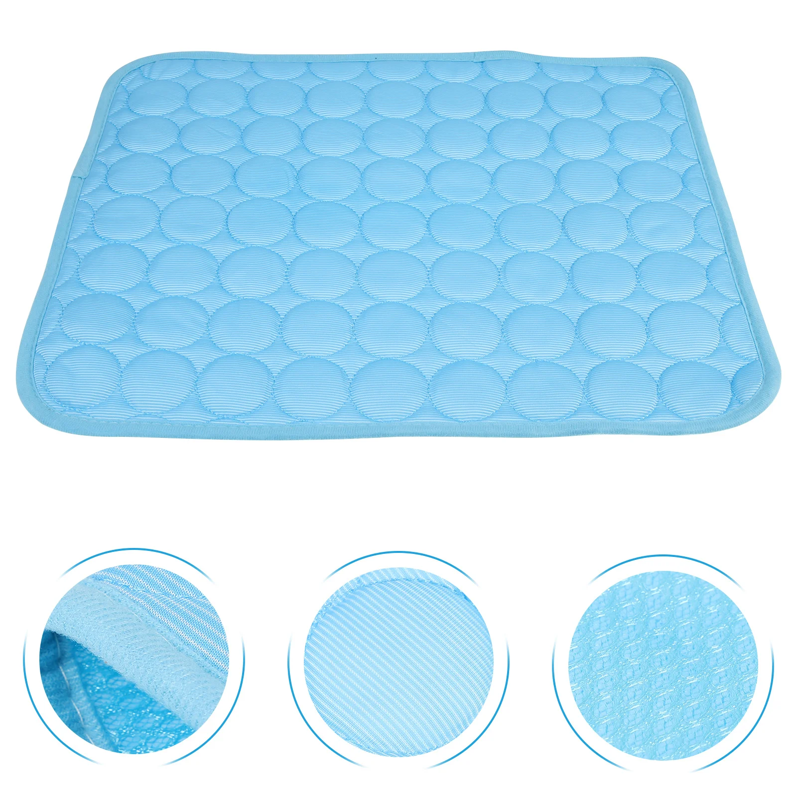 

Pet Cooling Pad Exquisite Craftsmanship Premium Material Avoid Overheating Lightweight Foldable Durable No Deformation Multiple