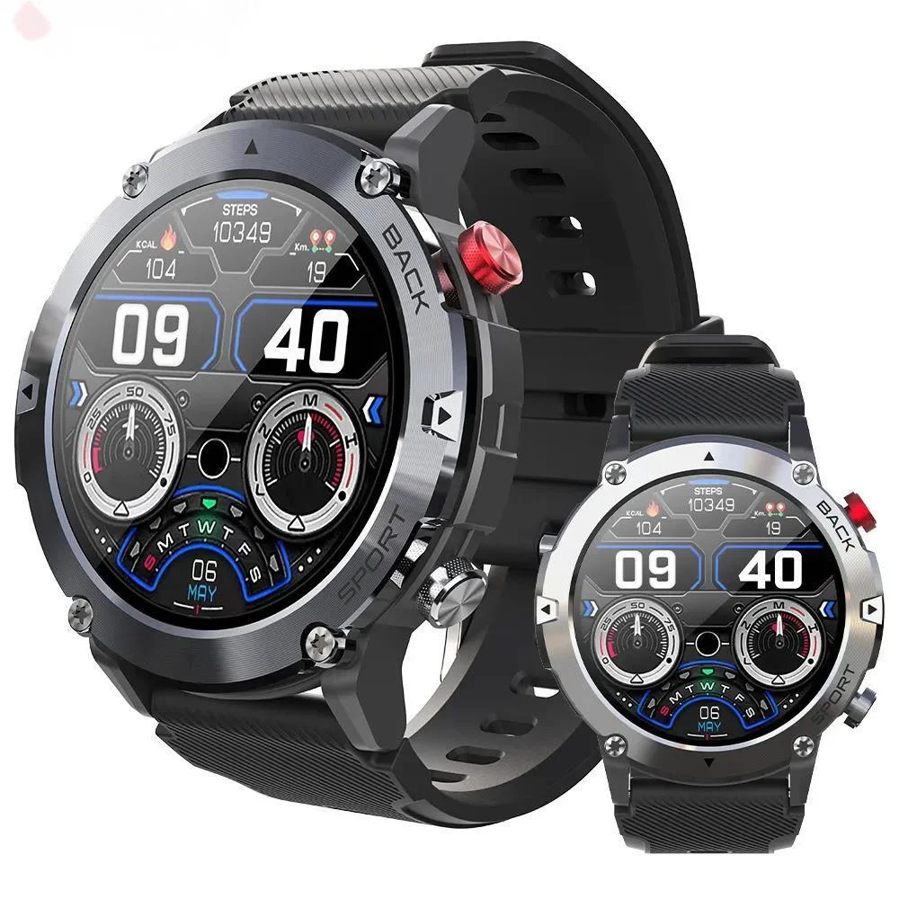 

C21 Smart Watch 1.32 Inch Full-circle Touch Screen Bluetooth Call Sports Ultra-long Battery Life IP68 Deep Waterproof Smartwatch