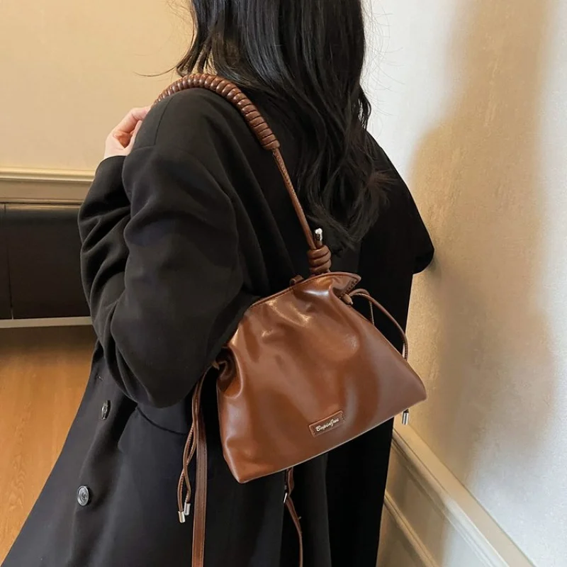 

Ladies Crossbody-Bag Made Of Sheepskin Leather Featuring Casual Lithuania High-End Lightweight Soft Daily Look