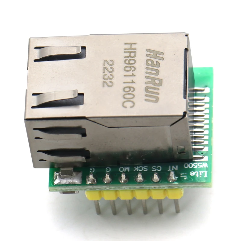 El módulo Ethernet W5500 TCP/IP es compatible con WIZ820io