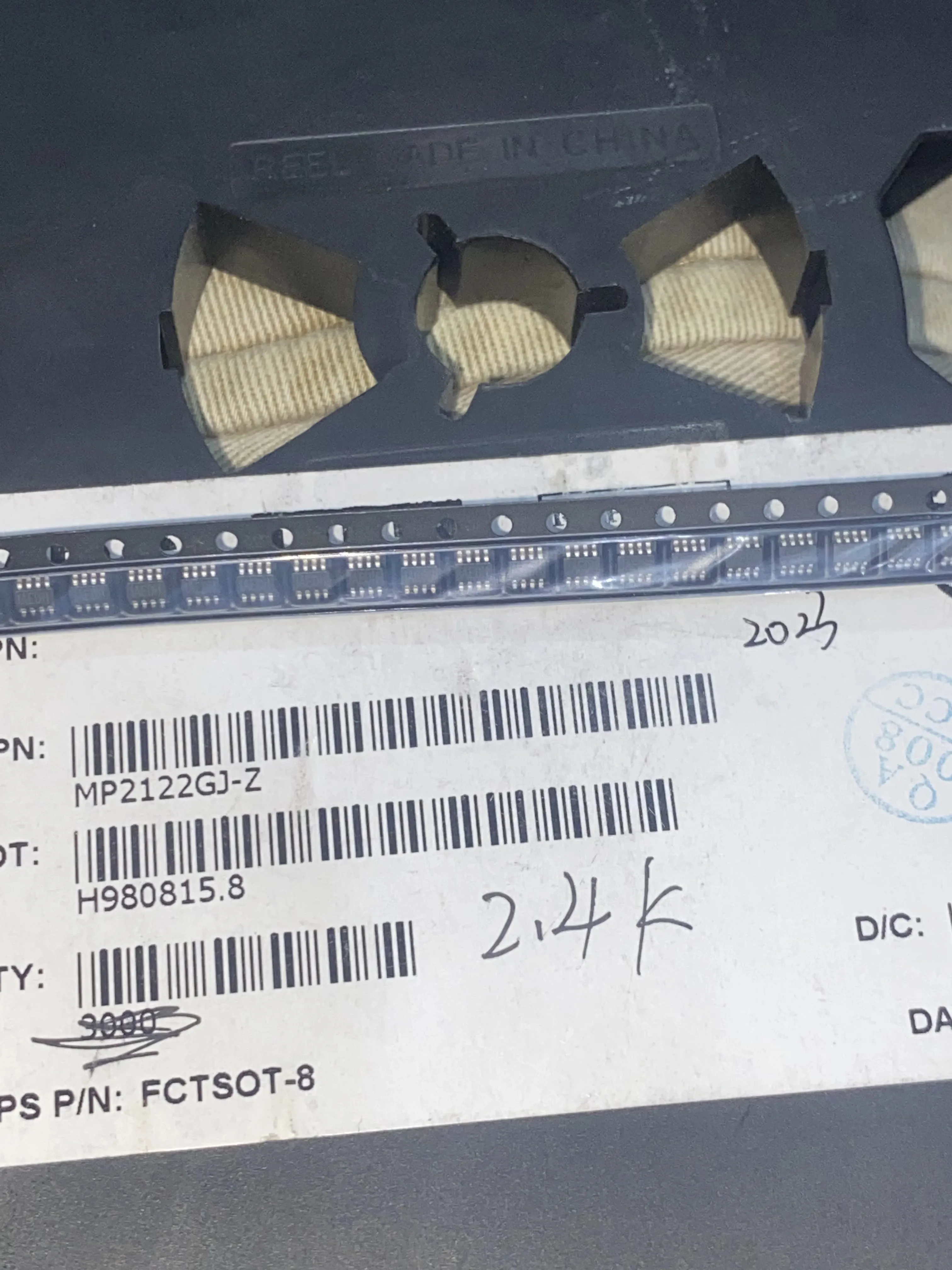 20PCS Brand new original MP2122GJ-Z 17+ SOT23-8