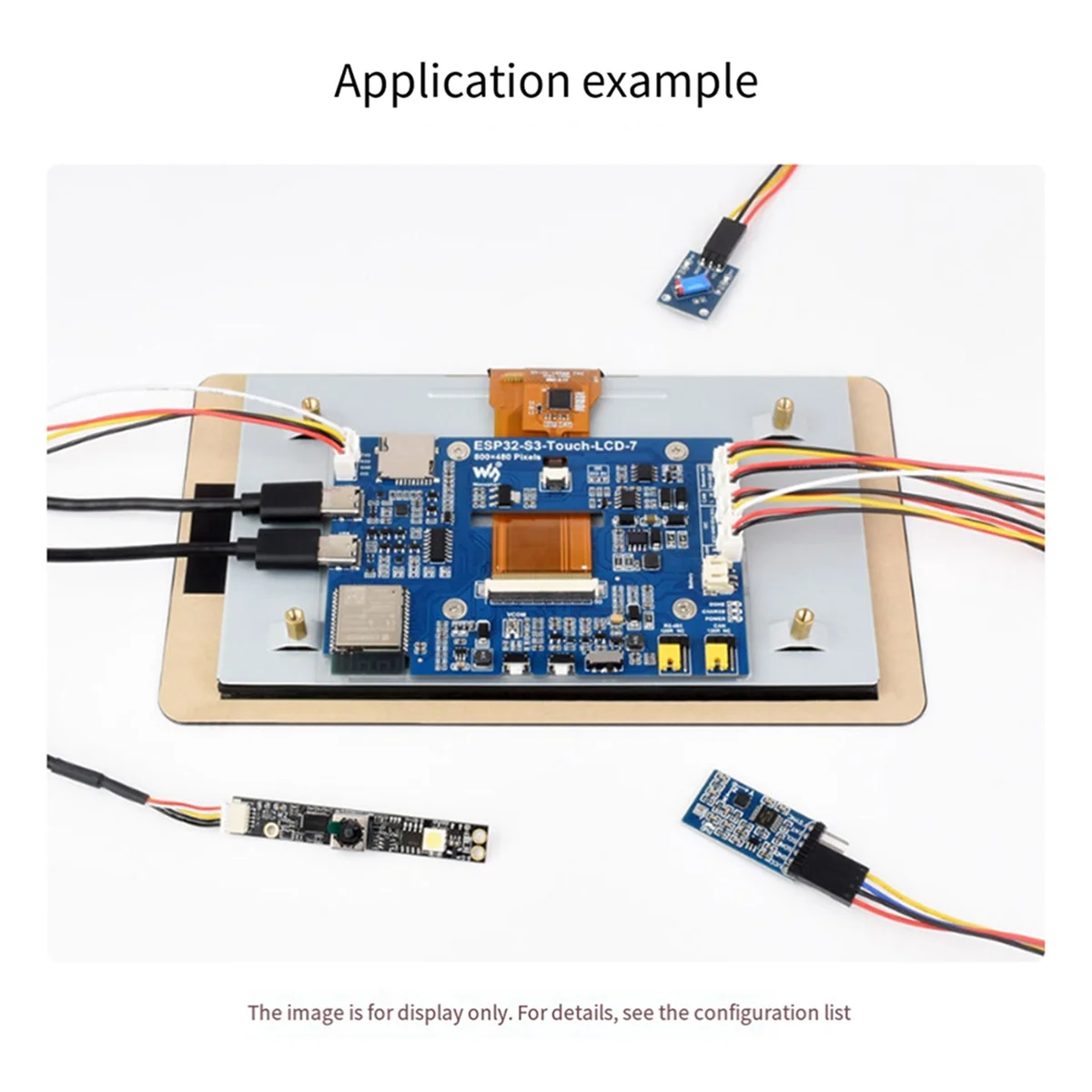 GFR5-Waveshare 7인치 정전식 터치 디스플레이 개발 보드