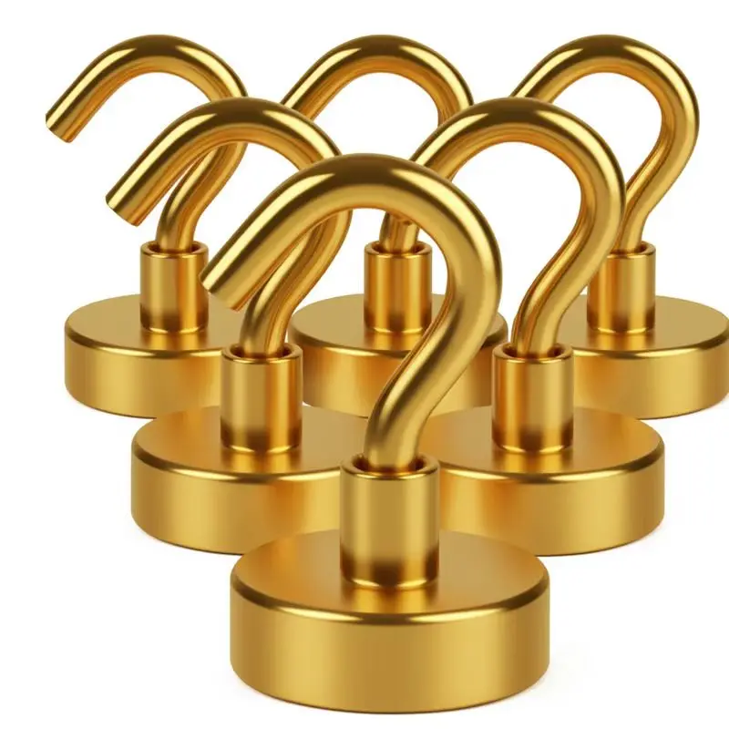 خطاف مغناطيسي قوي مناسب للمطبخ والجراج والمكتب - لا حاجة لحفر الثقوب، خطاف معدني مقاوم للماء، توفير المساحة، ش المنزل #1