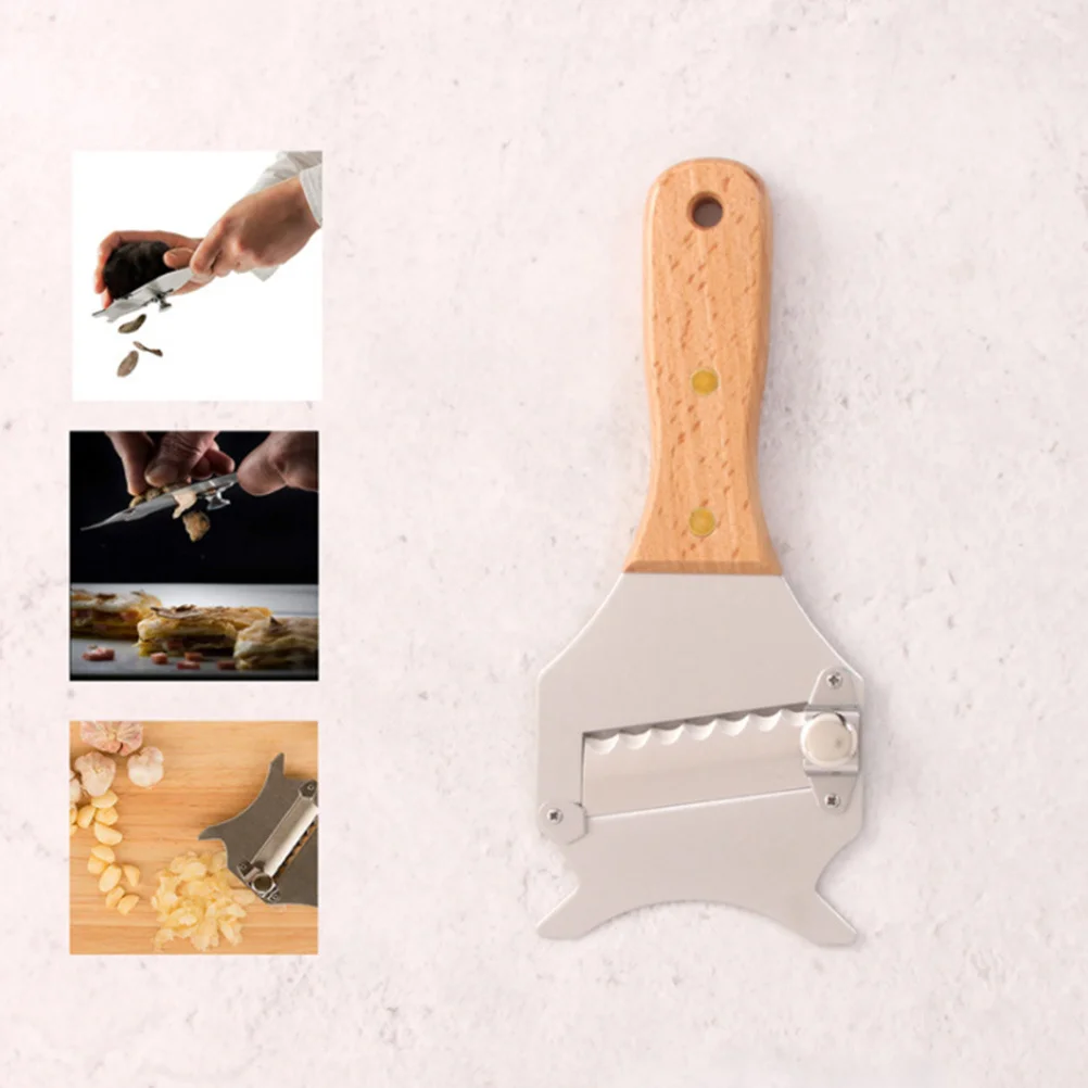 

Premium Chocolate Plane Cutter Stainless Steel Truffle Shaver for Cheese Garlic Home Kitchen Use Silver Truffle Shaver
