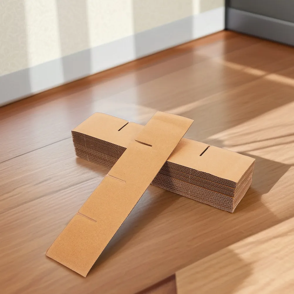 

48 шт. картонных разделителей для переездных коробок: прочная гофрированная защита для упаковки стеклянной посуды, вкладыши для коробок, разделители для переездных коробок
